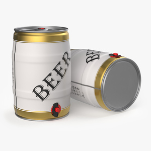 Beer 5 Liter Barrel 3D model