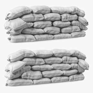 3D Polypropylene Sandbag Barricade