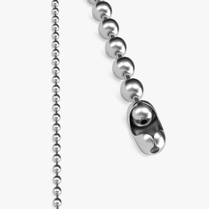 3D model Bead Jewelry Silver Chain