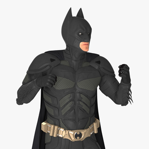 3D model Batman Fighting Pose