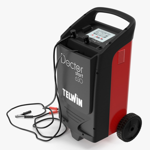 Telwin Professional Battery Charger Doctor Start 630 3D