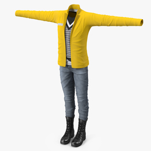 3D model Fashionable Style Clothes