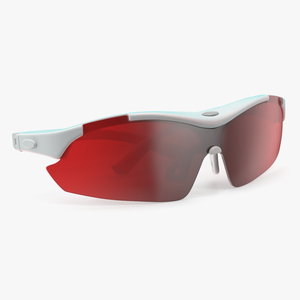 3D model Sport Red Eyeglasses