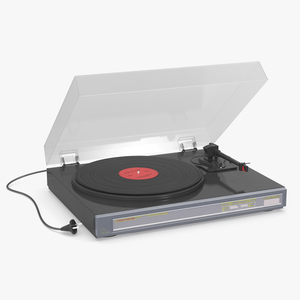 3D model Retro Turntable