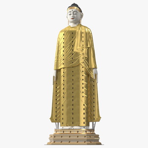 3D Statue Laykyun Sekkya Buddha model