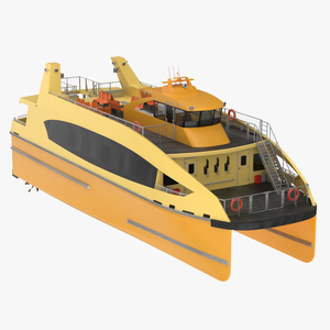 3D River Passenger Ferry