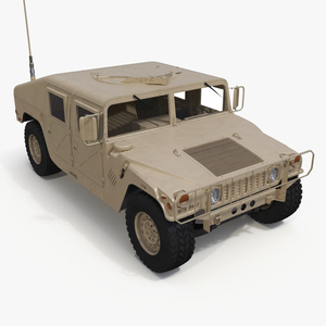 3D Military Humvee Vehicle model