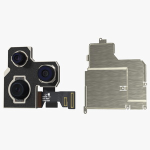 iPhone 14 Pro Rear Facing Camera Module 3D model