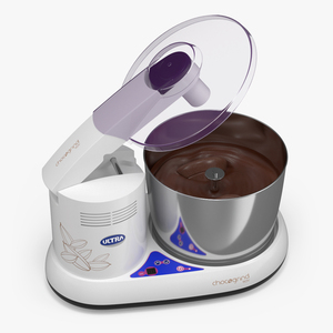 Melangeur Elgi Ultra Chocogrind 110V Violett with Chocolate 3D model