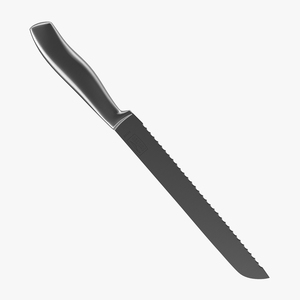 Bread Kitchen Knife 3D model