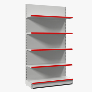 Retail Store Display Shelving 3D model