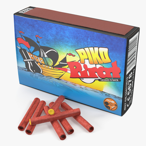 Fireworks Piko Rocket Box Fur 3D model