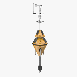 Meteorological Buoy 3D model