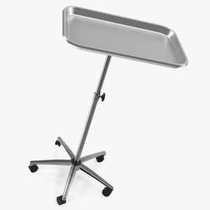 IV Stand with Tools Tray 3D model