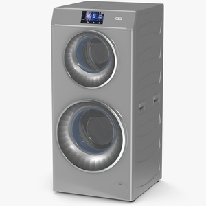 Duo Washer Dryer Machine 3D model