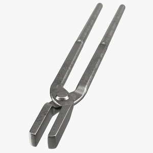 3D model Blacksmith Flat Jaw Tongs