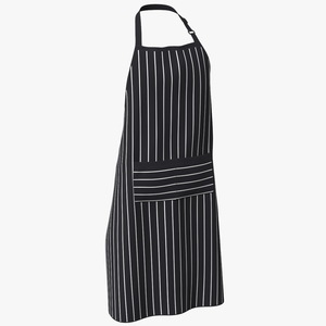 3D model Men Striped Cooking Apron