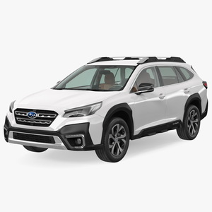 3D model Simple Interior SUBARU Outback 2021