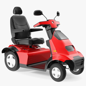 3D model Electric Scooter S4 AFIKIM Red