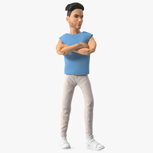 3D Ken Doll Dressed Pose