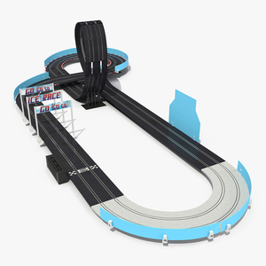 3D Toy Racing Car Track Generic model