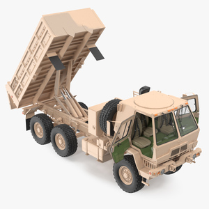 Oshkosh FMTV 10 Ton Dump Truck Rigged 3D