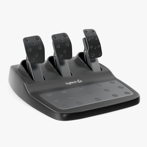 3D model Logitech G G29 Driving Force Pedals