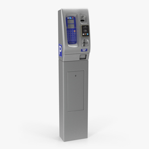 3D Digital Parking Meter