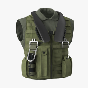 3D US Military Vest