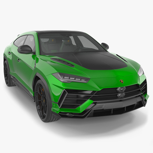 3D Lamborghini Urus Performante Super Luxury SUV Lights OFF