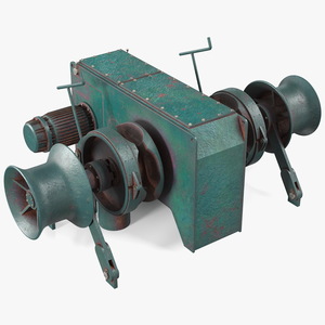 3D model Anchor Windlass Mechanism