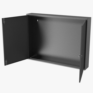 3D Wall Mount Empty Industrial Large Cabinet