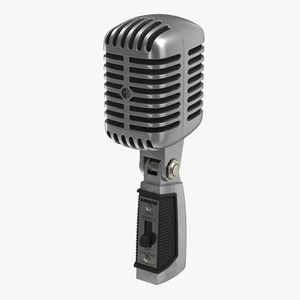 Classic Studio Microphone 2 3D