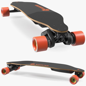 3D model Boosted 2nd Gen Dual Electric Skateboard