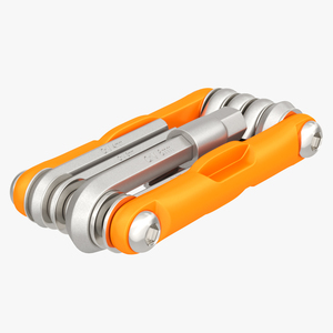 3D model Bike Hex Keys Multitool Folded