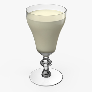 Eggnog Glass 3D