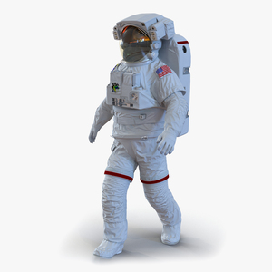 3D model Extravehicular Mobility Unit Rigged