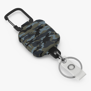 Self Retractable Key Holder Camo 3D