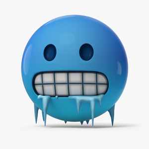 3D model Emoji Cold Face