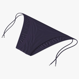 3D Tie Side Bikini Bottoms model