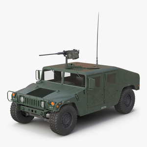 High Mobility Multipurpose Wheeled Vehicle Humvee 3D model