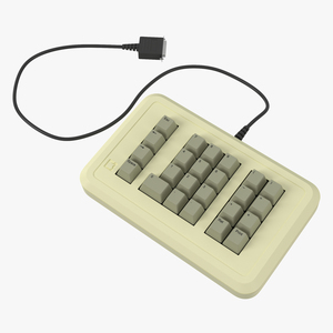 3D Apple IIe Numeric Keypad 3