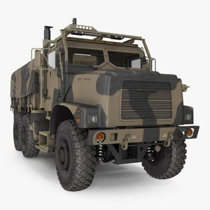 OshKosh MTVR MK23 with Tent Sand Camo 3D