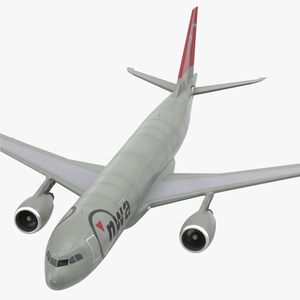 3D Airbus A330 P2F Northwest Airlines Rigged