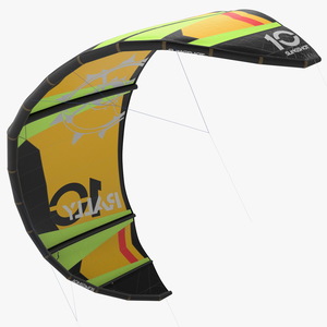 3D Kitesurfing Wing