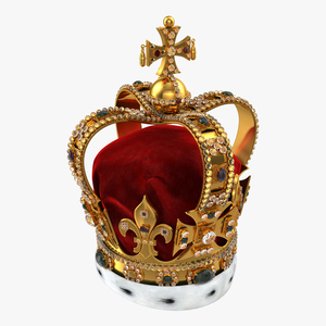 3D St Edwards Crown