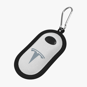 Tesla Key Fob Inside White Cover 3D