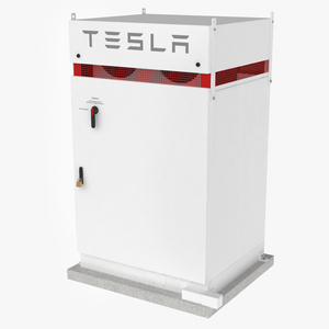 3D Tesla Inverter Box Powerpack model