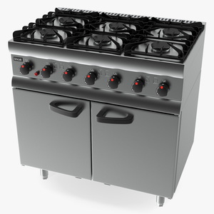 3D Lincat Silverlink600 Burner Gas Oven SLR9