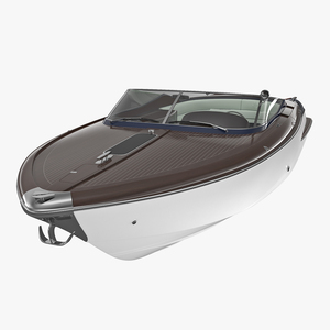 3D Luxury Speed Yacht model